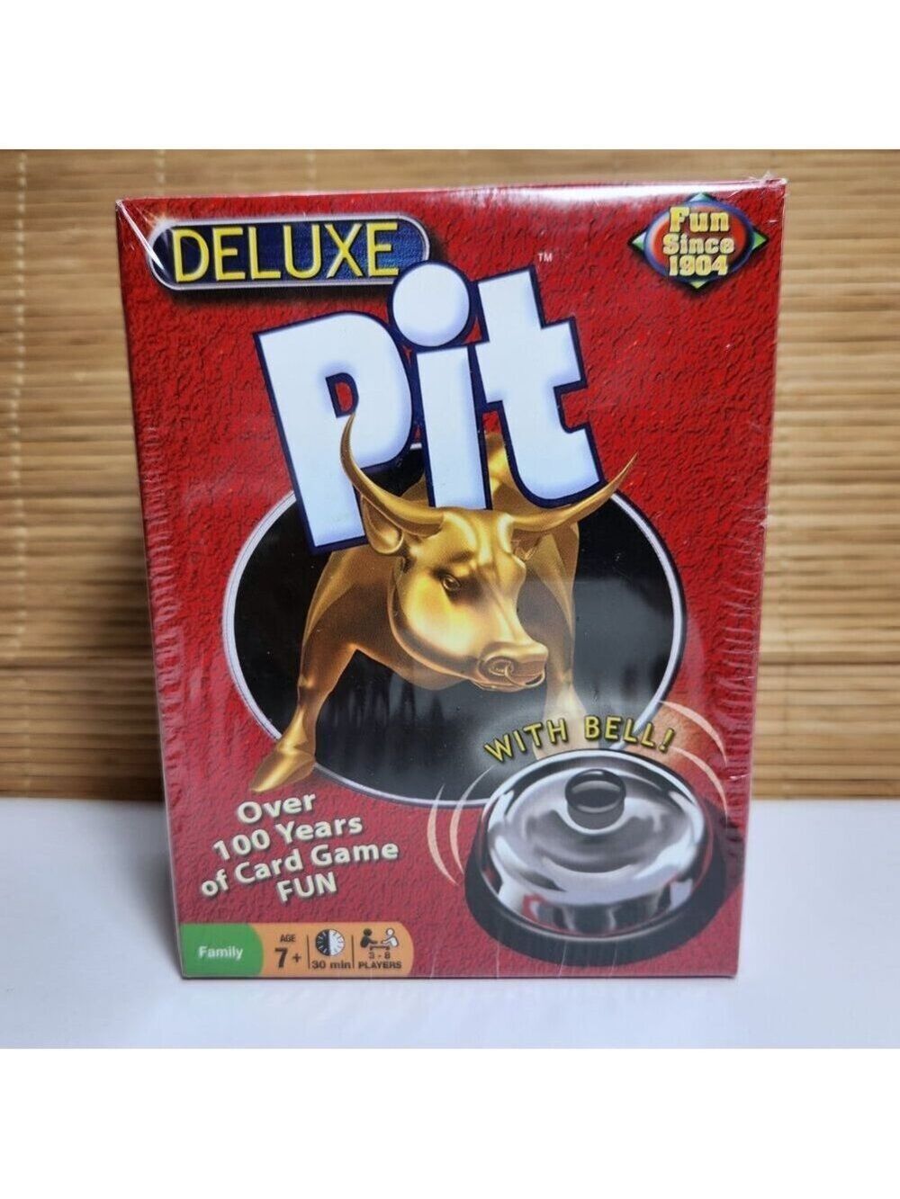 Deluxe Pit with Bell Card Game Corner The Market, Hasbro Gaming Brand New Sealed